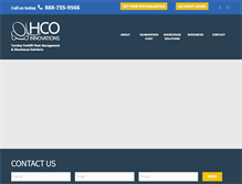 Tablet Screenshot of hcoinnovations.com